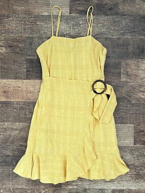 ⭐AMERICAN EAGLE MINI SUMMER DRESS in Yellow, size XS⭐